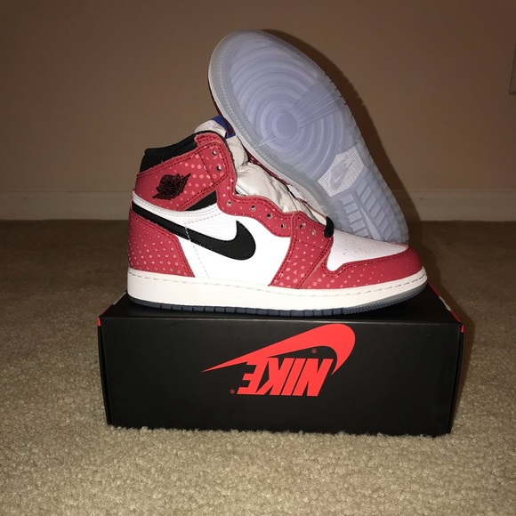 Jordan Other - SOLD ‼️‼️NWT Air Jordan 1 Spiderman / spiderverse